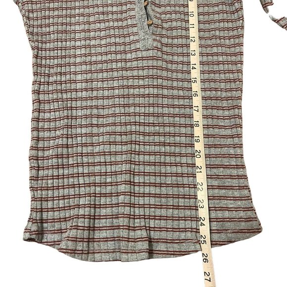 Free People Delilah Ribbed Henley Top - Picture 8 of 10